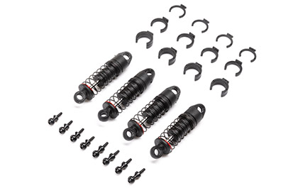 OIL-FILLED SHOCKS for the Axial /24 SCX24 Chevrolet C10 RC Rock Crawler