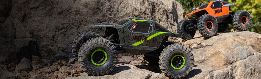 thumbnail interactive-video image 1 of Axial AX24 XC-1 1/24 4WD RTR Mini Crawler Green AXI00003T1 - Ready To Run 1 of 3