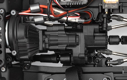 FRONT DIG TRANSMISSION & TWO-SPEED OPTION