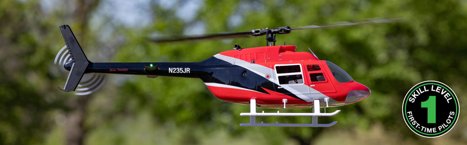 Skill Level 2 for the Blade Bell 206 Jet Ranger 235 RC Helicopter