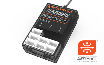Spektrum AR6250MHX Flybarless controlador y receptor