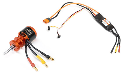 Versatile Power for the E-flite Habu SS (Super Sport) 50mm EDF RC Jet