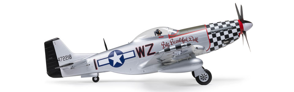 Easy Assembly for the E-flite P-51D Mustang Big Beautiful Doll 1.5m