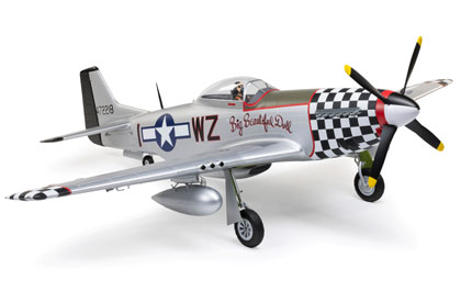 Iconic Trim Scheme for the E-flite P-51D Mustang Big Beautiful Doll 1.5m