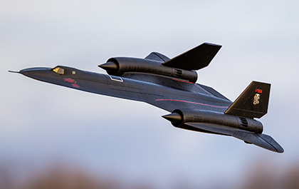 Jet SR-71 Blackbird Twin 40mm EDF Eflite - EFL02050