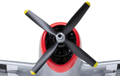 High Performance for the E-flite Micro P-47 Thunderbolt 625mm
