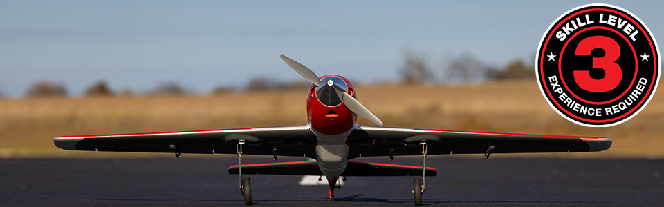Skill Level 3 for the E-flite V1200 RC Plane