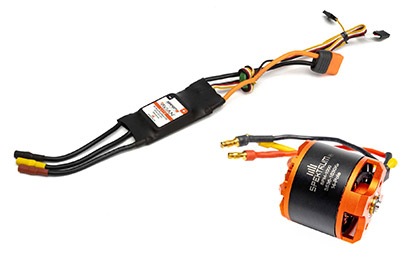 Versatile Power for the E-flite Super Decathlon 1.2m RC Airplane