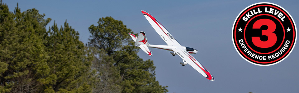Skill Level 2 for the E-flite Conscendo 2.0m RC Plane