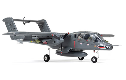 Fully Assembled for the E-flite Micro OV-10 Bronco 645mm RC Airplane