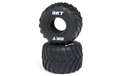 BKT TYRES for the Losi 1/18 Mini LMT Sparkle Smash 2S Ready-To-Run Brushed Monster Truck