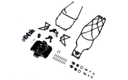 MOULDED ROLL CAGE for the Losi 1/18 Mini LMT Sparkle Smash 2S Ready-To-Run Brushed Monster Truck