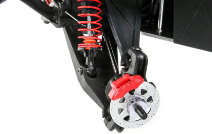 Long Travel Independent A-Arm Front Suspension