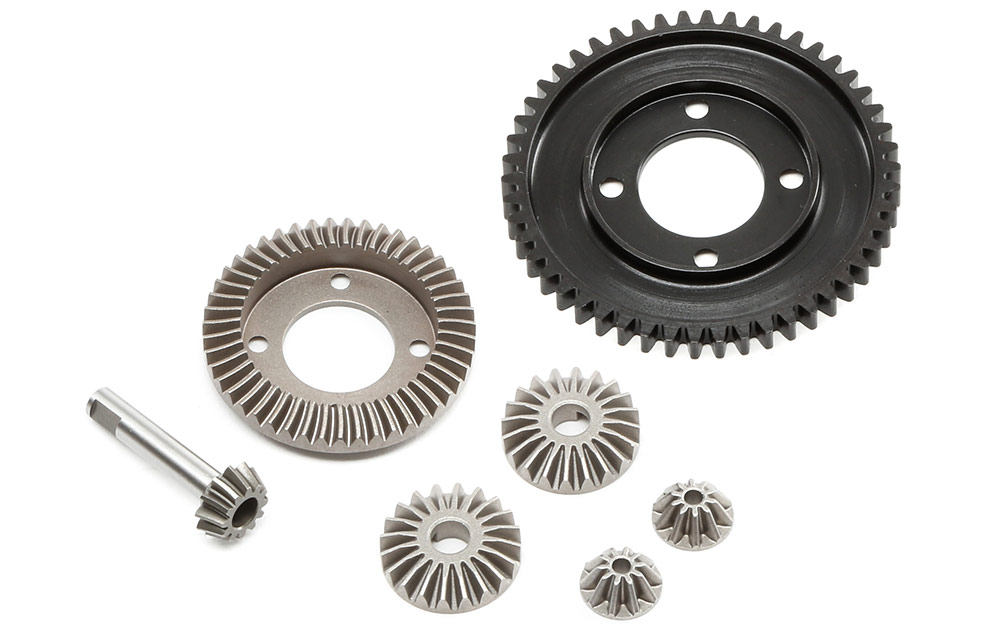 Metal-Gear Drivetrain and Sealed Differentials
