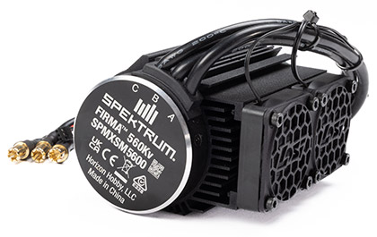 Dual Losi 50mm Cooling Fans and Heatsink