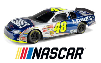 OFFICIALLY LICENSED for the Losi 1/12 NASCAR RC Race Car Jeff Gordon No. 24 Dupont Chevrolet Monte Carlo 2S AWD RTR Brushed On-Road