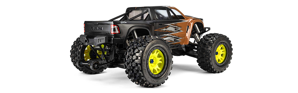 Built for Extreme Power for the Pro-Line Limited Edition Badlands MX43 Pro-Loc Tires & Impulse Wheels