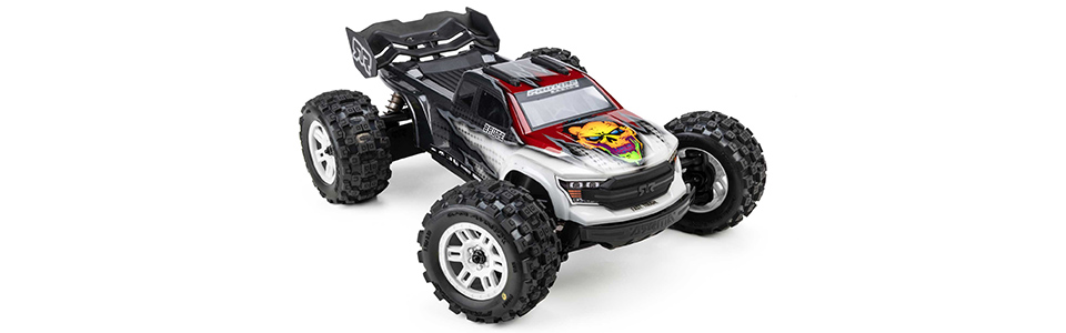 Purpose-Built Platform Fit for the Pro-Line Badlands Tires & White Split Six Wheels for ARRMA MINI KRATON