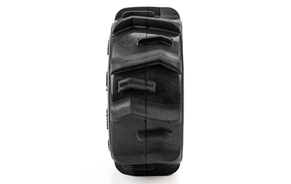Maximum Roosting Power for the Pro-Line Dumont Tires & Black Split Six Wheels for the ARRMA MOJAVE GROM