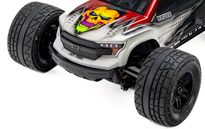 Speed Run Ready for the Pro-Line Menace Front/Rear Street Tires Mounted 12mm Black Split Six