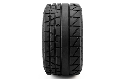 Race-Inspired Street Grip for the Pro-Line Menace Street Tires & Yellow Split Six Wheels for ARRMA MINI KRATON