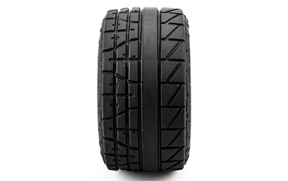Race-Inspired Street Grip for the Pro-Line Menace Street Tires & White Split Six Wheels for ARRMA MINI KRATON