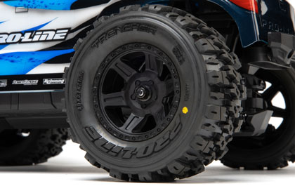 Built for Long Lasting Bashing for the Pro Line Trencher Mounted Desperado 2.0 Wheels