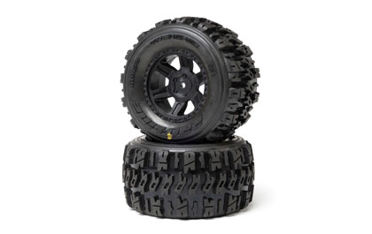 Pre Mounted Convenience for the Pro Line Trencher Mounted Desperado 2.0 Wheels