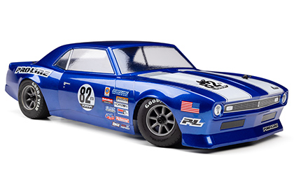 Built for Classic VTA Builds for the Pro-Line 1/12 Goodyear Blue Streak VTA Rear Tires Mounted 8mm Gray Wheels (2): Losi NASCAR® Race Car