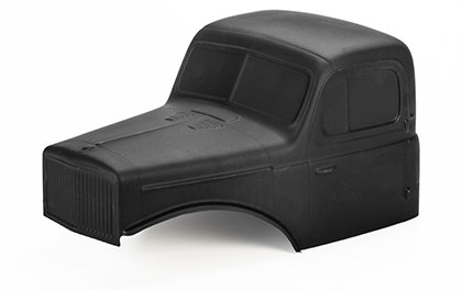 Limited Edition Matte Black Finish for the Comp Wagon Cab-Only Matte Black Body