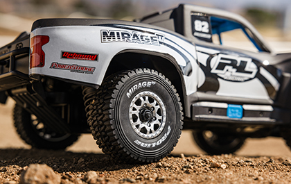 Built for Real RC Action for the 2019 Chevy Silverado Trophy Truck Matte Black Body: ARRMA MOJAVE GROM