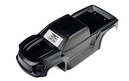 Tough Color Technology for the Pro-Line 1/16 Pre-Cut Truck Body Tough Color Black