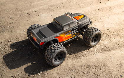 Built for Real RC Action for the Brute Truck Matte Black Body: Traxxas Mini Maxx