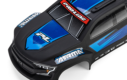 Proven Pro-Line Styling for the Brute Truck Matte Black Body: ARRMA MINI KRATON