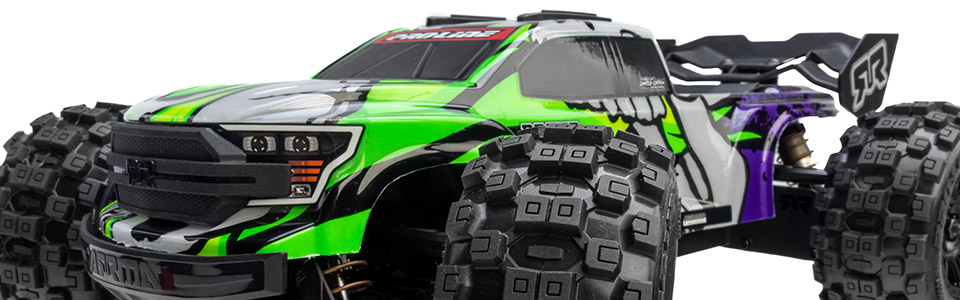 Built for the Bash for the Pro-Line 1/16 Limited Edition Pre-Cut/Pre-Painted Brute Body Ghostfire with Clipless System