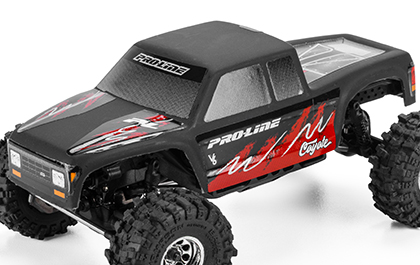 Built for Real RC Action for the Coyote High Performance Matte Black Body: Axial SCX30