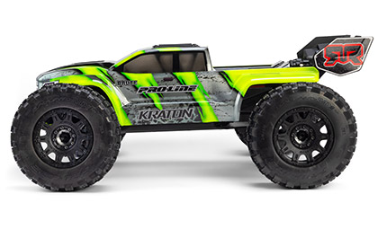 KRATON 6S-Specific Fit for the 1/8 Pre-Cut Brute Body Clear: KRATON 6S