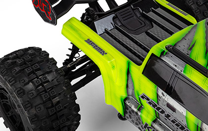 Legendary Muscle Car Styling for the 1/8 Pre-Cut Brute Body Clear: KRATON 6S