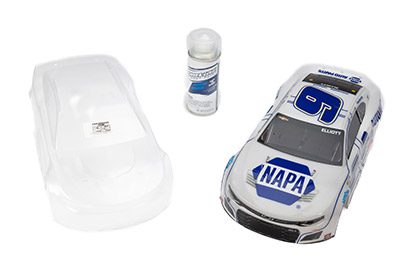 First-Ever DIY NASCAR Body for the Pro-Line Limited Edition 1/12 Chase Elliott Number 9 NAPA DIY White 2025 Body