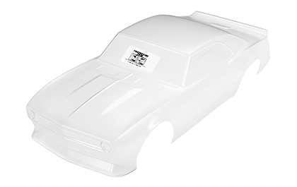Pre-Cut for Faster Builds for the Pro-Line 1/12 Pre-Cut 1968 Chevy Camaro Clear VTA Body: Losi NASCAR® RC Race Car