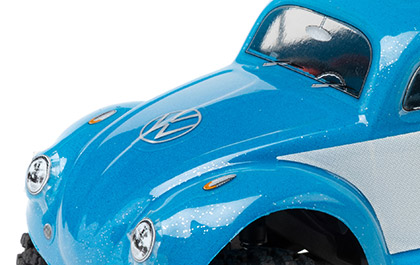 Accurately Sculpted Body Details for the Pro-Line 1/30 Pre-Cut VW Bug Body