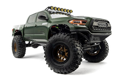 Designed for the SCX30 Tacoma for the Pro-Line Racing 1/30 Pre-Cut Brute Clear Body for Axial SCX30