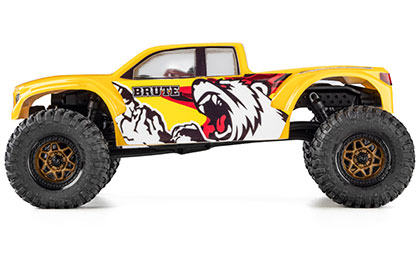 High-Clearance Brute Design for the Pro-Line Racing 1/30 Pre-Cut Brute Clear Body for Axial SCX30