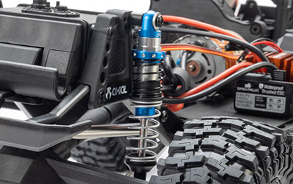 Purpose-Built 80&ndash;85mm Geometry for the Pro-Line Pro-Spec Scaler Shocks, 80mm-85mm