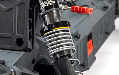 Dual-Rate Control System for the Pro Line  PowerStroke Front Oil-Filled Shocks 