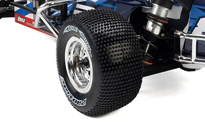 Engineered for Dirt Oval Rear Traction