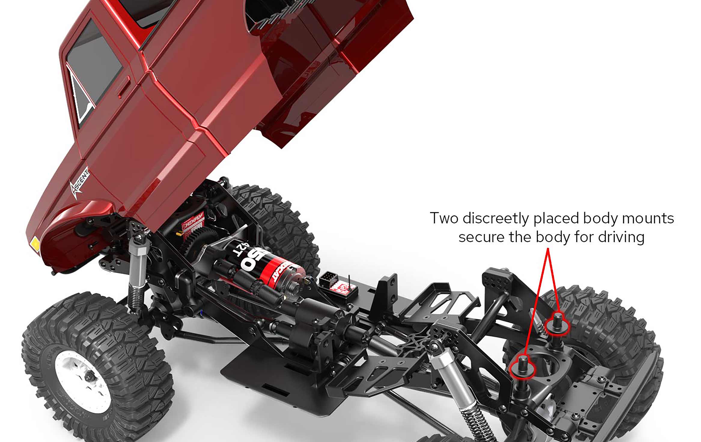 Front Tilt Body Mounting System