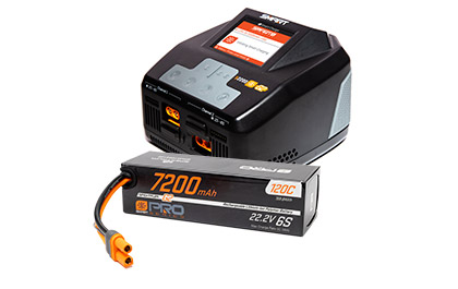 Simple and Quick for the Spektrum 22.2V 7200mAh 6S 120C Smart G2 LiPo Battery