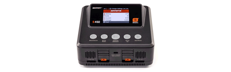 Spektrum S450 G2 AC/DC Smart Charger 4x50W