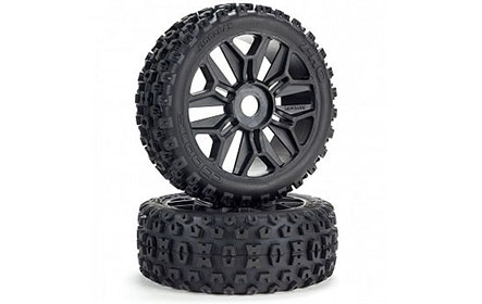 dBoots® 2-HQ Multi-terrain Tires on Tough Multi-spoke Wheels